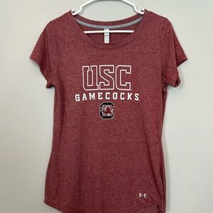 Under Armour performance South Carolina Gamecocks tshirt. Size small loose fit